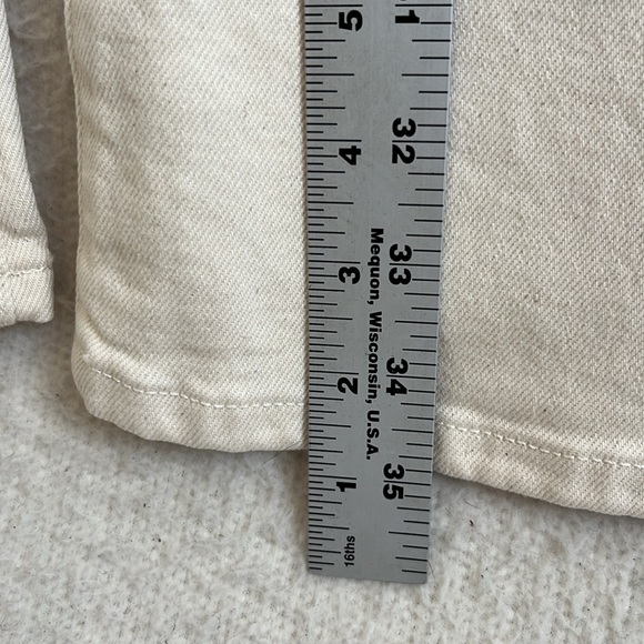 J Crew 96 Flare Jeans‎ Womens 28 Tall Ivory - Picture 8 of 11